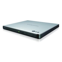 H-L DS External DVD-RW Recorder Slim Silver (GP57ES40.AHLE10B)