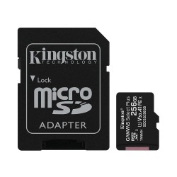 Kingston Canvas Select Plus microSDXC 256GB Class 10 U3 V30 A1 UHS-I με αντάπτορα