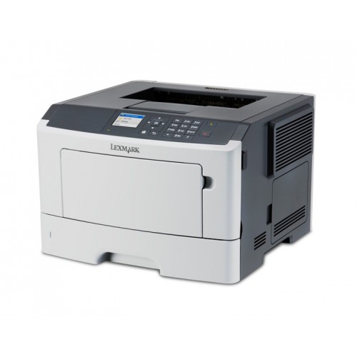 LEXMARK used Printer MS415dn, laser, monochrome, low toner