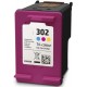 Συμβατό Inkjet για HP 302XL, Color