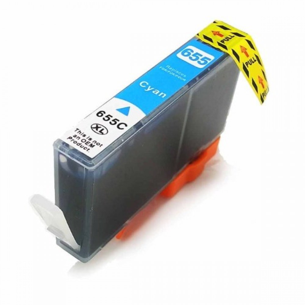 Συμβατό Inkjet για HP, 655, 14.6ml, κυανό