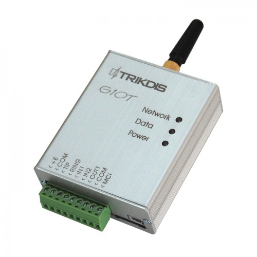 TRIKDIS GSM/GPRS Μεταδότης σημάτων συναγερμού G10T, προγρ/νος, Universal