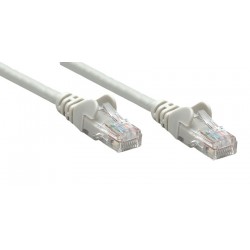 POWERTECH καλώδιο UTP Cat 6e CAB-N063, CCA, 24AWG, 0.5mm, 0.5m, γκρι