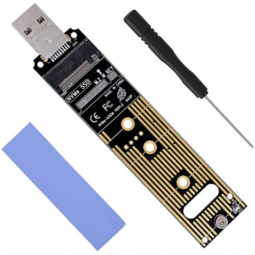 POWERTECH Converter M.2 Key M NVMe σε USB 3.1 Gen 2 TOOL-0045