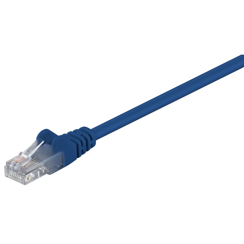 GΟOBAY καλώδιο UTP Cat 5e 68345, CCA, 27AWG, PVC, 10m, μπλε