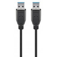 GOOBAY καλώδιο USB 3.0 93929, 5 Gbps, 3m, μαύρο