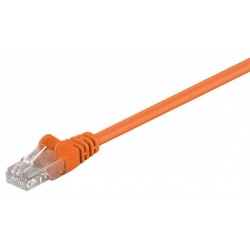 GOOBAY καλώδιο δικτύου 95218, CAT 5e U/UTP, CCA, PVC, 1m, πορτοκαλί