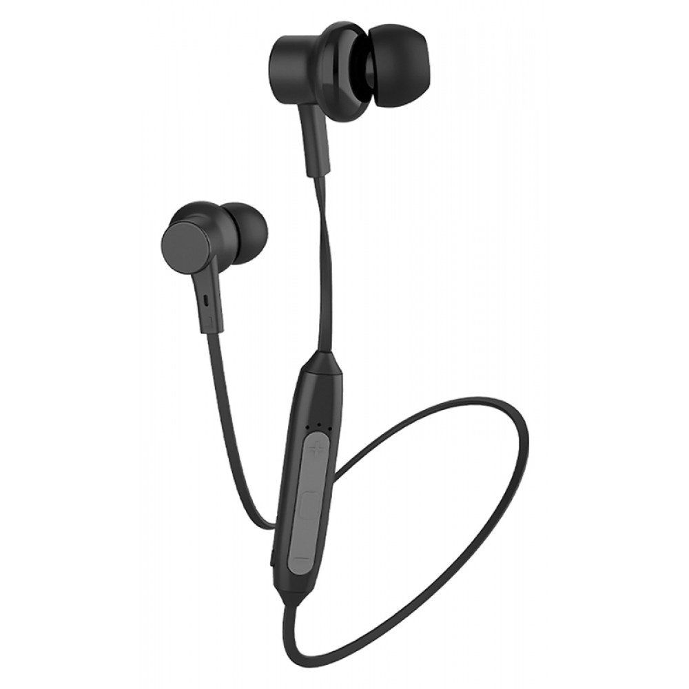 CELEBRAT earphones A20 με μαγνήτη, Bluetooth, 10mm, 70mAh, μαύρα