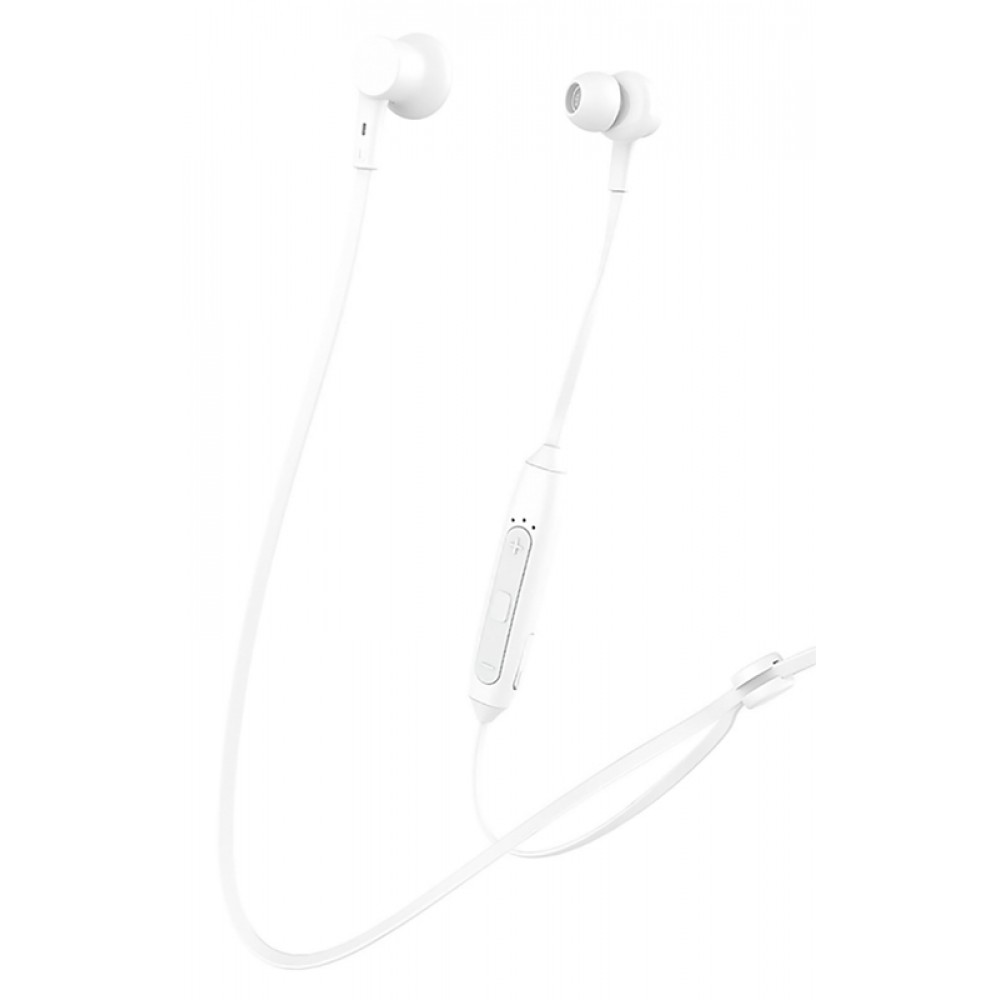 CELEBRAT earphones A20 με μαγνήτη, Bluetooth, 10mm, 70mAh, λευκά