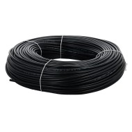 CABLEL καλώδιο H07V-U 4mm², 450/750V, 100m, μαύρο