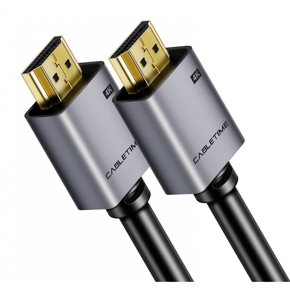 CABLETIME καλώδιο HDMI 2.0 CT-PHE2G, 4K/60Hz, 5m, μαύρο