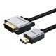 CABLETIME καλώδιο HDMI σε DVI PH241G, 1080p/60Hz, 1m, μαύρο