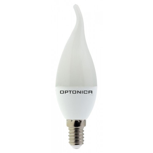 OPTONICA LED λάμπα Candle C37 1467, 6W, 4500K, E14, 480lm