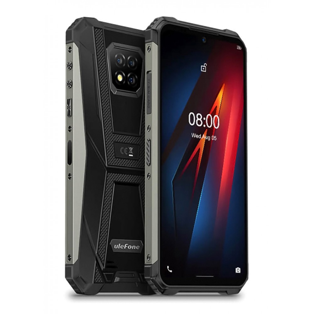 ULEFONE smartphone Armor 8, 6.1, 4/64GB, 5580mAh, IP68/IP69K, μαύρο