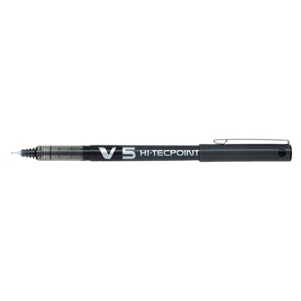 PILOT στυλό rollerball Hi-Tecpoint V5, 0.5μμ, μαύρο