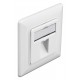 DELOCK Wall Outlet για Keystone 86981, 1 Port