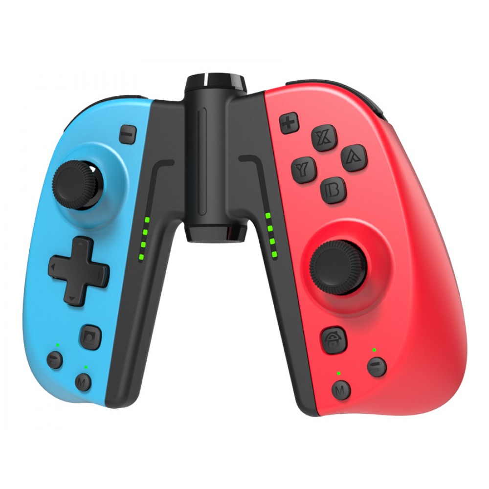 ROAR ασύρματο JoyCon gamepad RR-0015 για Nintendo Switch, μπλε & κόκκινο