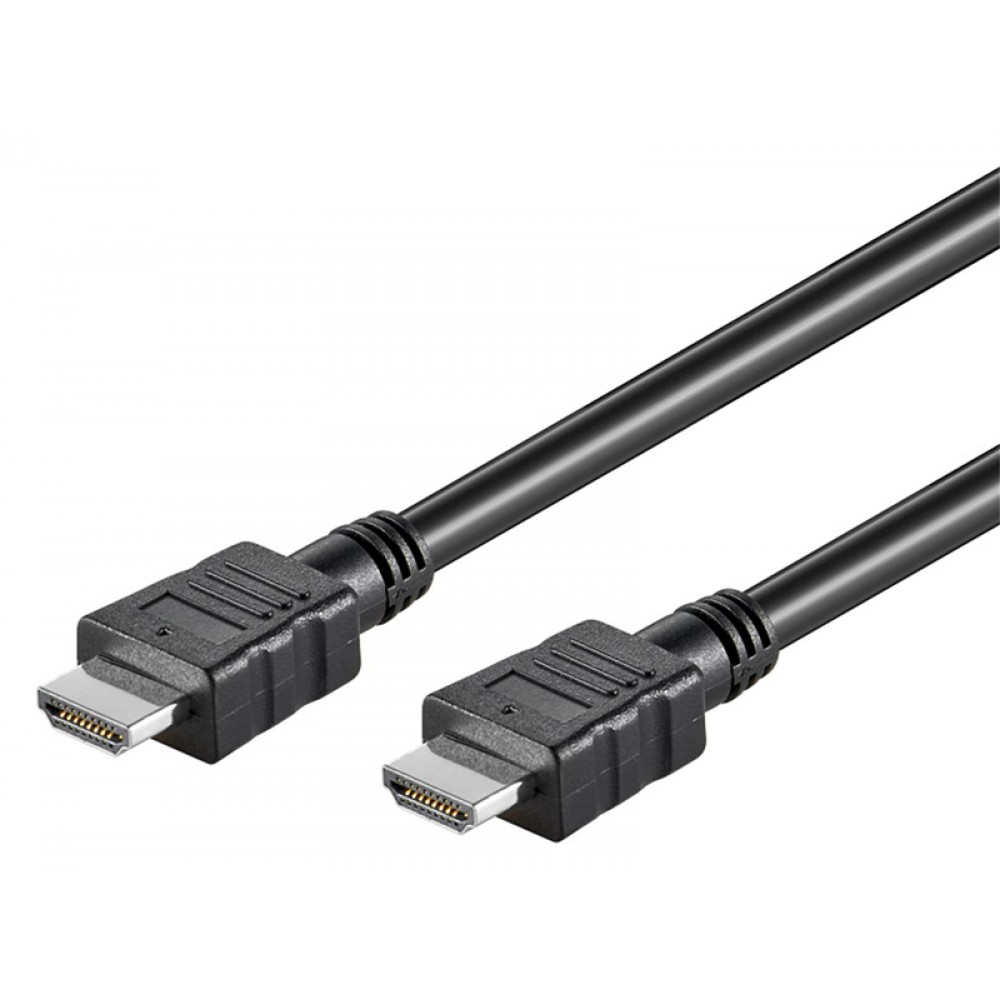 GOOBAY καλώδιο HDMI 58443 με Ethernet, 4K/30Hz, 10.2Gbps, 5m, μαύρο