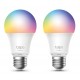 TP-LINK Smart λάμπα LED TAPO-L530E WiFi, 8.7W E27, 2500K-6500K RGB, 2τμχ