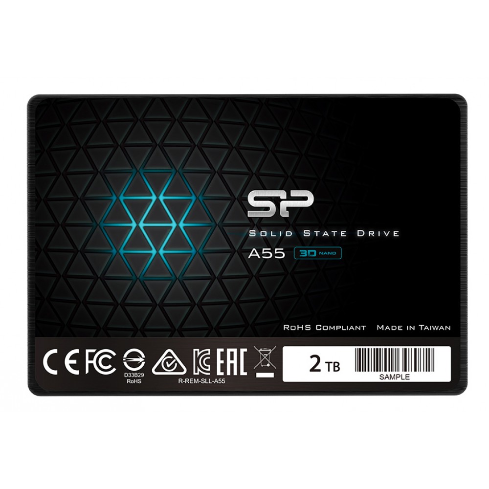 SILICON POWER SSD A55 2TB, 2.5, SATA III, 500-450MB/s, 7mm