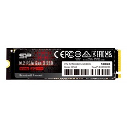 SILICON POWER SSD PCIe Gen3x4 M.2 2280 UD80, 500GB, 3.400-3.000MB/s