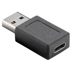 POWERTECH αντάπτορας USB 3.1 σε USB-C PTH-066, 5Gbps, μαύρο