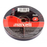 MAXELL DVD-R 4.7GB/120min, 16x speed, spindle pack 10τμχ