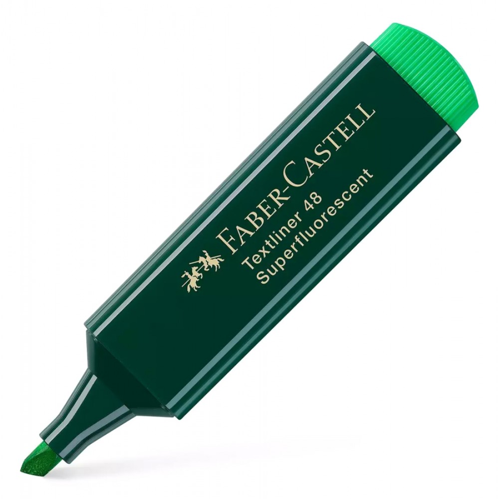 FABER CASTELL μαρκαδόρος υπογράμμισης Textliner 48, πράσινος, 1τμχ