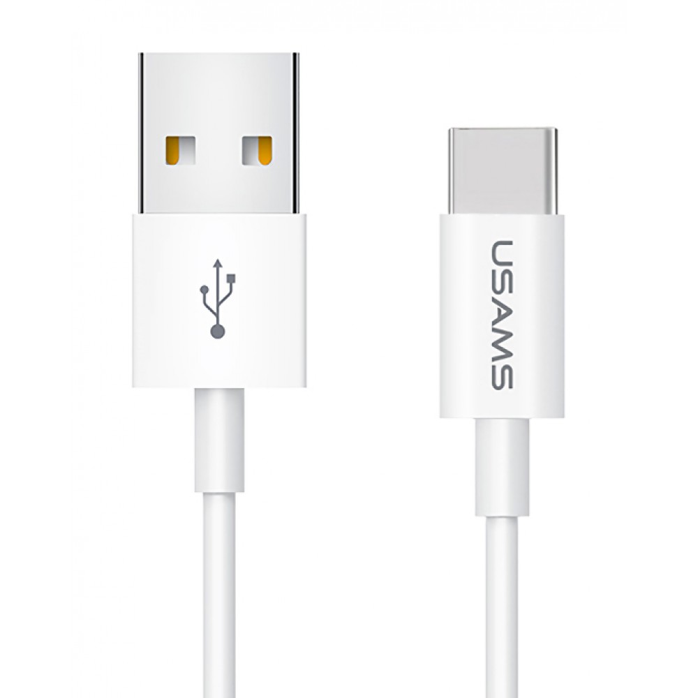 USAMS καλώδιο USB-C σε USB US-SJ285, 10W, 1m, λευκό