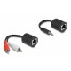 DELOCK audio extender 87859 3.5mm σε RCA, μέσω καλωδίου RJ45, έως 50m