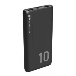 SILICON POWER power bank GP15, 10000mAh, 2x USB output, 2.1A, μαύρο