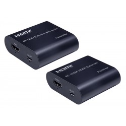 POWERTECH HDMI video extender CAB-H075 μέσω καλωδίου RJ45, 4K, 120m