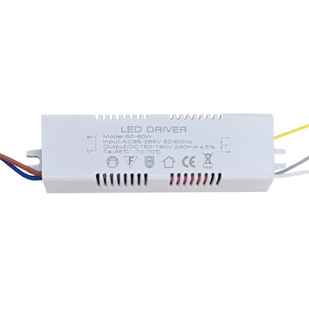 LED Driver SPHLL-DRIVER-001, 50-60W, 2x3x12cm