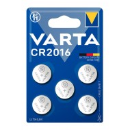 VARTA μπαταρία λιθίου CR2016, 3V, 5τμχ