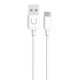 USAMS καλώδιο USB-C σε USB US-SJ099, 10.5W, 1m, λευκό