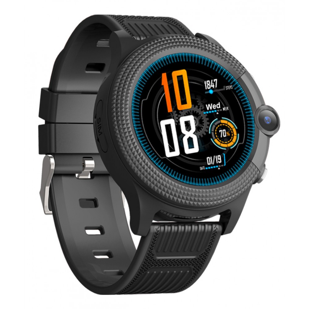 INTIME GPS smartwatch για παιδιά IT-051, 1.28, camera, 4G, IPX7, μαύρο