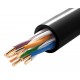 POWERTECH καλώδιο δικτύου CAB-N289, Cat 5e U/UTP, CCA 26AWG, 100m, μαύρο