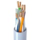 POWERTECH καλώδιο δικτύου CAB-N295, Cat 6 U/UTP, copper, 100m, γκρι