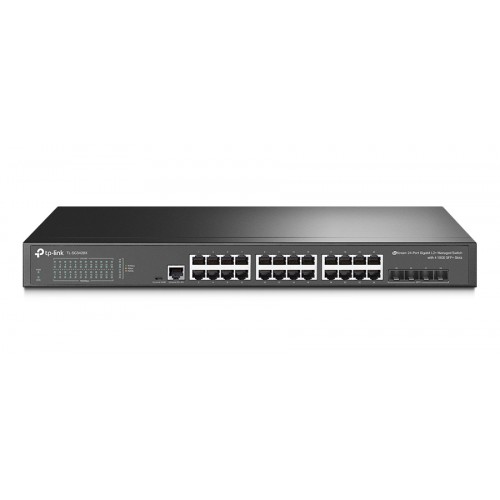 TP-LINK L2+ Managed Switch TL-SG3428X, 24-Port Gigabit, 4x SFP+, Ver.1.0