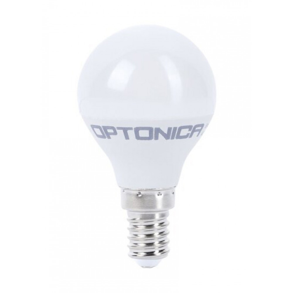 OPTONICA LED λάμπα G45 1402, 5.5W, 4500K, E14, 450lm