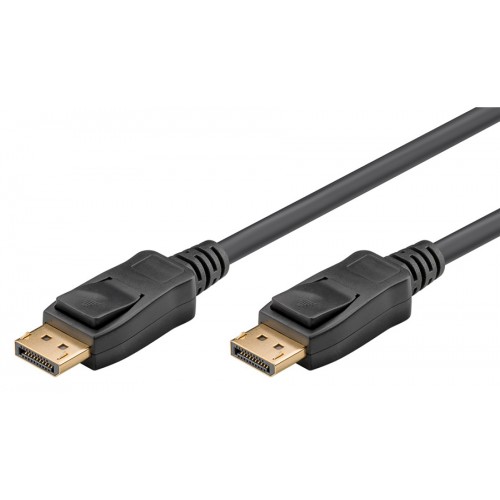 GOOBAY καλώδιο DisplayPort 61698, 8K/60Hz, 32.4 Gbit/s, 3m, μαύρο