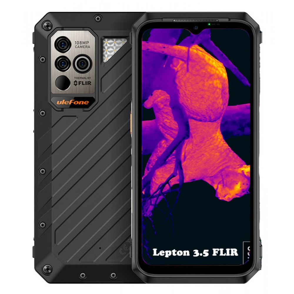 ULEFONE smartphone Power Armor 19T, 6.58, 12/256GB, 9600mAh, μαύρο