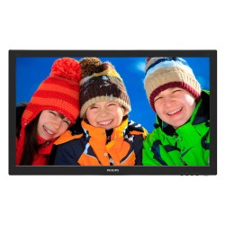 PHILIPS used οθόνη 223V5L LED, 21.5" Full HD, VGA/DVI, χωρίς βάση, GA