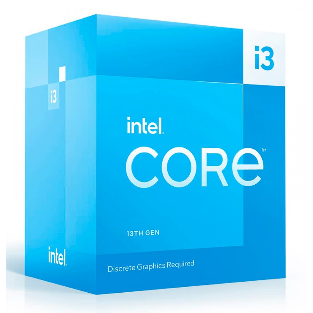 INTEL CPU Core i3-13100, 4 Cores, 3.40GHz, 12MB Cache, LGA1700