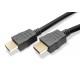 GOOBAY καλώδιο HDMI 2.0 60620 με Ethernet, 4K/60Hz, 18 Gbps, 1m, μαύρο