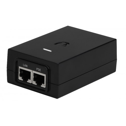 UBIQUITI Gigabit PoE adapter POE-48-24W-G με power cable, 48VDC, 24W