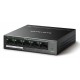 MERCUSYS Desktop Switch MS105GP, 5x 10/100/1000 Mbps, PoE+, Ver. 1.0