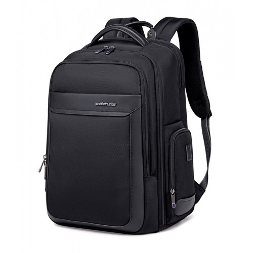 ARCTIC HUNTER τσάντα πλάτης B00544 με θήκη laptop 17, 40L, USB, μαύρη