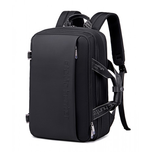 ARCTIC HUNTER τσάντα πλάτης B00540 με θήκη laptop 15.6", 18L, μαύρη