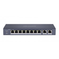 HIKVISION Unmanaged Switch DS-3E0310P-E/M, 8x PoE ports, 60W, 100Mbps